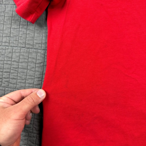 Nike USA Soccer T Shirt Men Large Red Double Sided Graphic Tee Sportswear - Picture 5 of 13